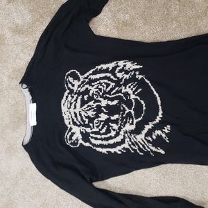 Zara knit 3/4 length sleeve sweater dress